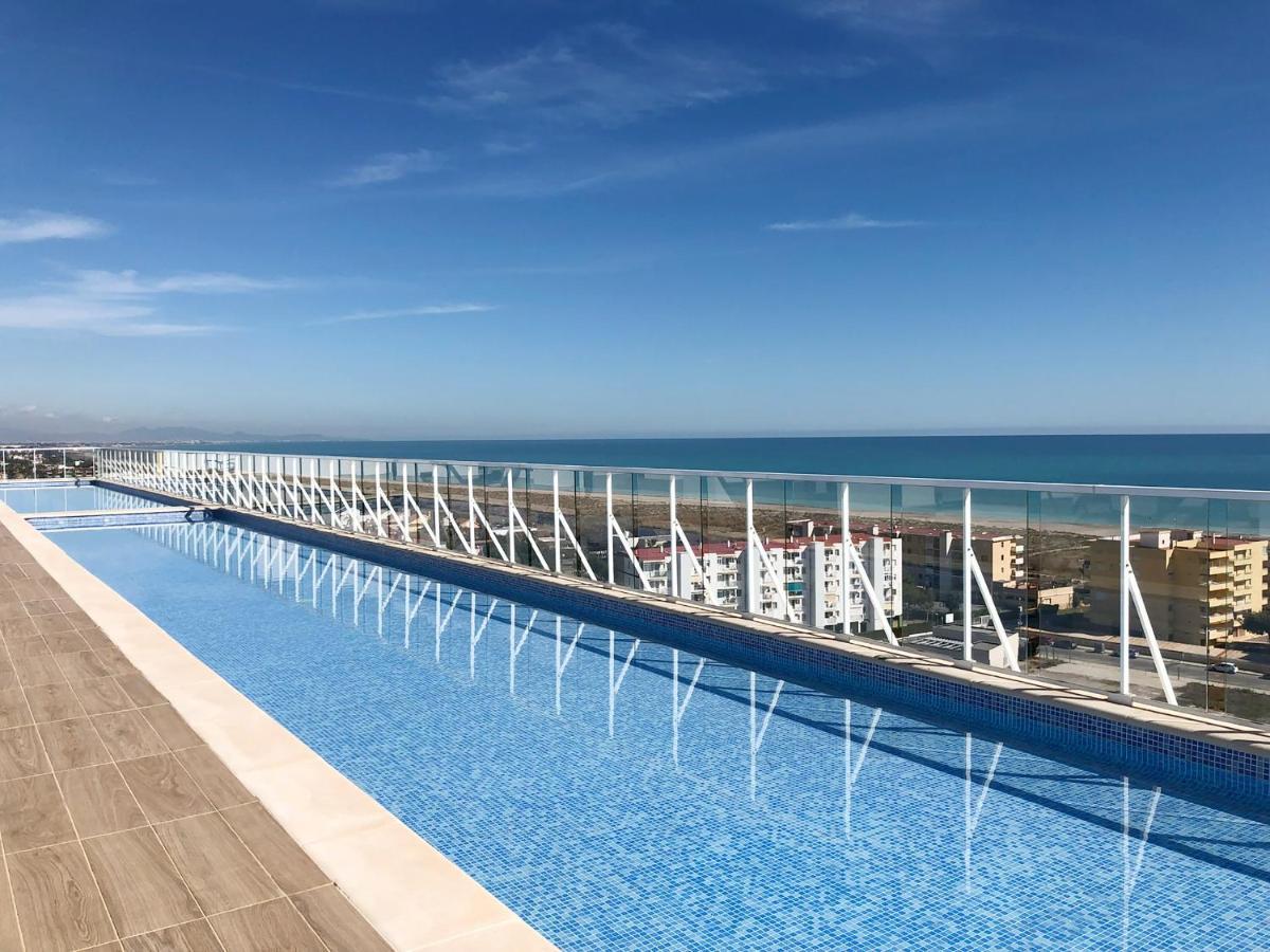 Global Properties, Moderno Apartamento Con Terraza Y Vistas Al Mar Canet d'En Berenguer Esterno foto