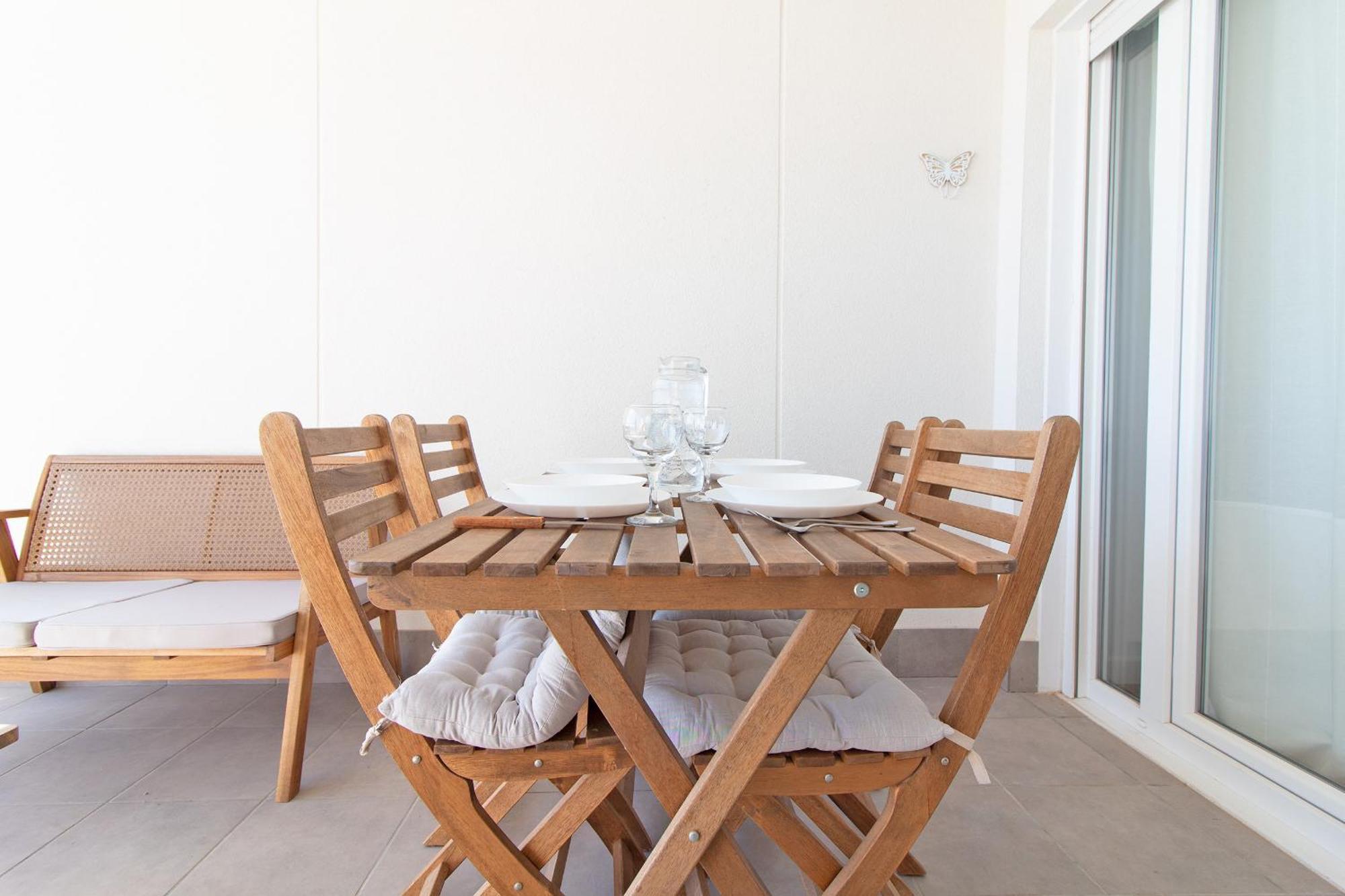 Global Properties, Moderno Apartamento Con Terraza Y Vistas Al Mar Canet d'En Berenguer Esterno foto